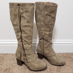 Muk Luks Lacy Tall Boots